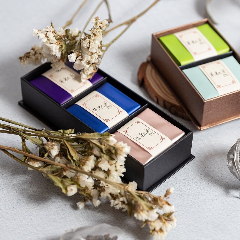【Tea Grain Tea】Small tea gift box (3 pieces). 12 flavors to choose from - ชา - อาหารสด หลากหลายสี