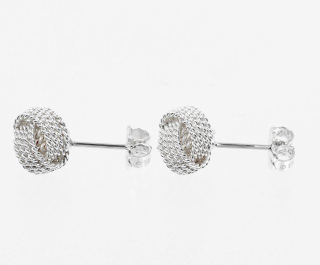 Tiffany & Co. メッシュノットピアス 楽天市場】ティファニー サマセット ツイストノット メッシュ