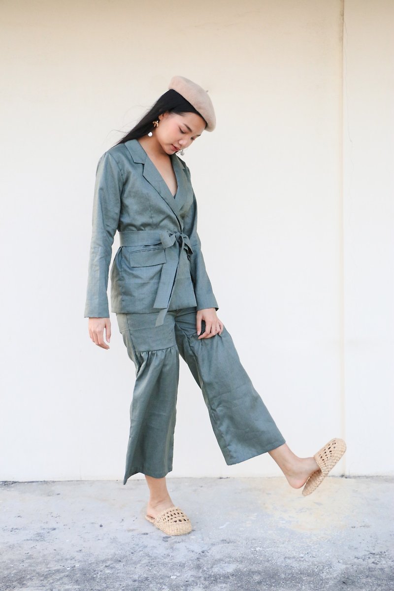 Lady Lord Pants Olive Green