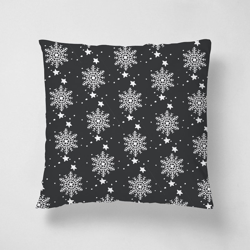 Snowflakes float gently | 40*40 short pile pillow
