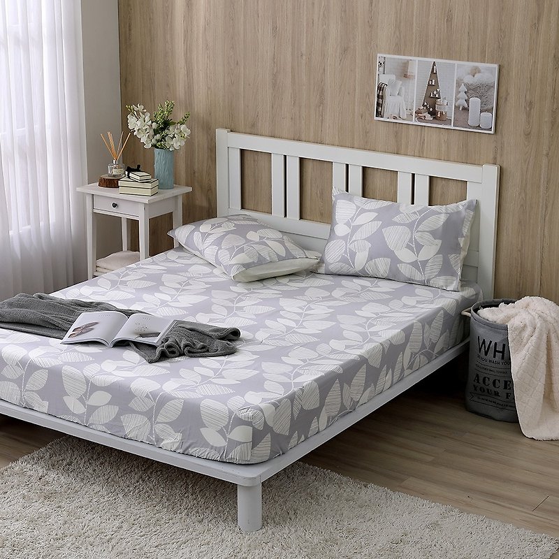 Breeze memory - three-piece set of oversized silk bed pillowcases [40 100% lyocell] 6*6.2 feet - เครื่องนอน - ผ้าไหม หลากหลายสี