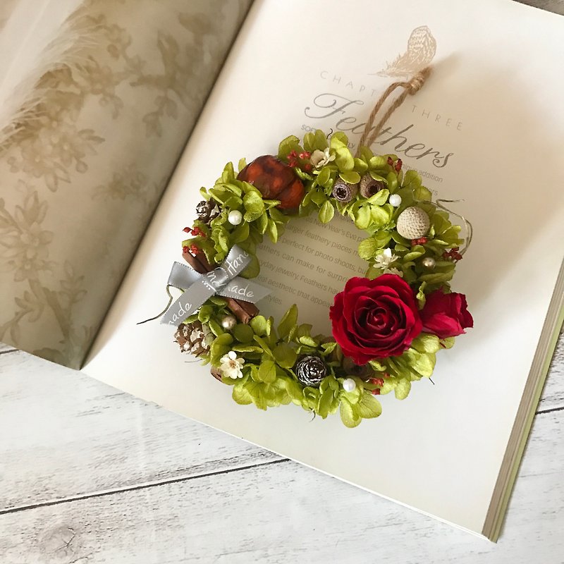 [Christmas gift box] Classic Christmas wreath