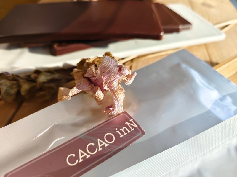 CACAOinN現磨調溫_台灣天然100%純巧原磚片500元_75g.簡約包裝 - 巧克力 - 其他材質 咖啡色