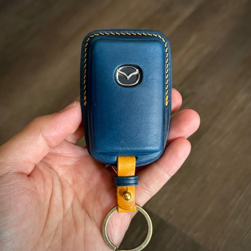 Shao Leather 手工皮件 Mazda Buttero 鑰匙皮套 全包覆款/無按鍵圖案 cx3 cx30 cx5 cx9