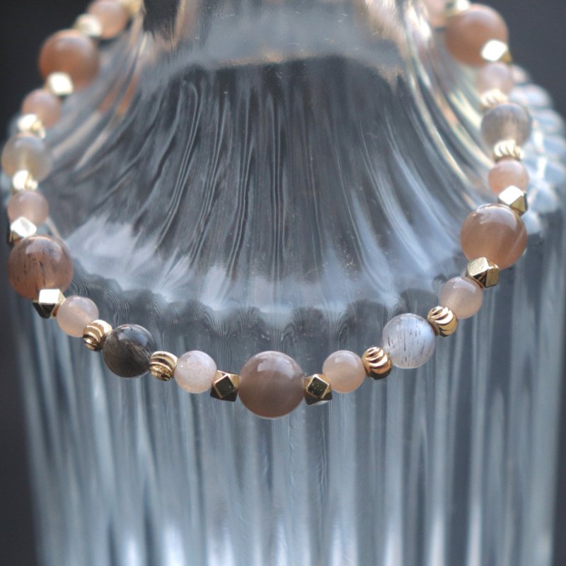 太陽石-黑太陽-開運-招財-防小人-水晶手鍊 - 手鍊/手環 - 水晶 多色