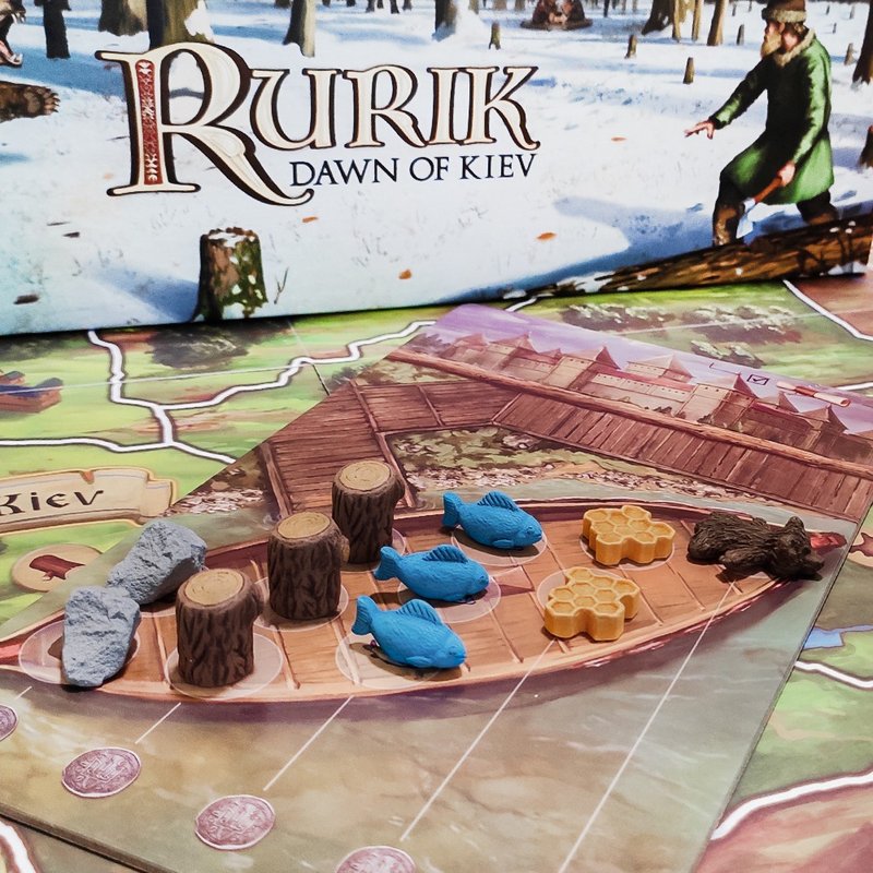 與 Rurik。Stone & Blade 棋盤遊戲兼容的豪華資源代幣 - 桌遊/牌卡 - 其他材質 