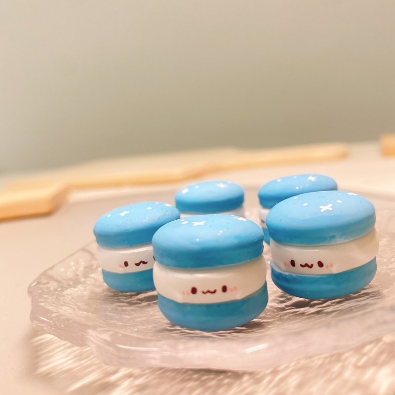 Starry Sky Macarons - Stuffed Dolls & Figurines - Resin Blue