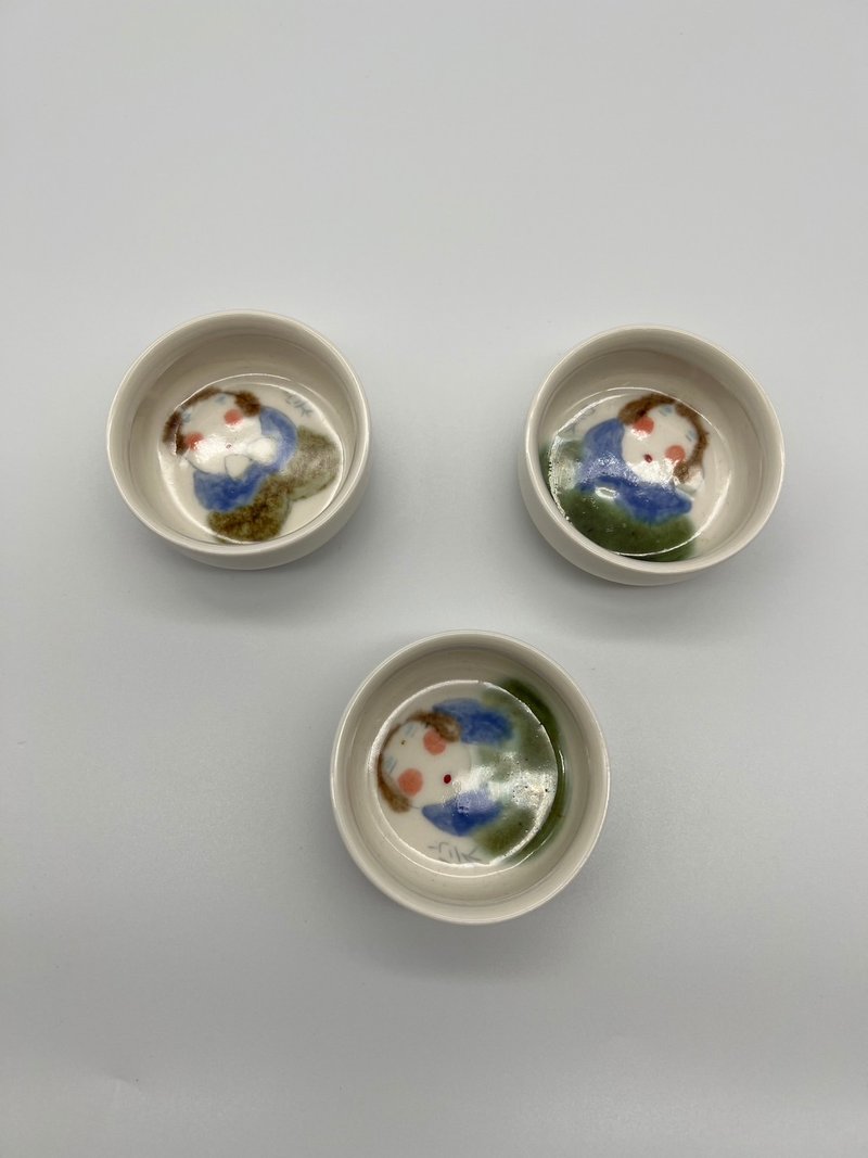 2009000000033 吳仲宗-500寬口杯 - 其他 - 陶 白色