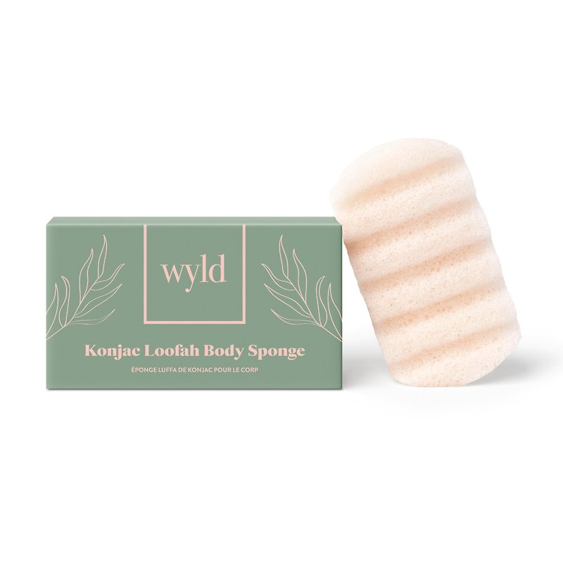 2023 New Product - Canada Wyld Skincare Konjac Loofah Body Sponge - Bathroom Supplies - Other Materials 