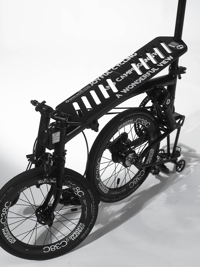 FOLDING BOARD - จักรยาน - ไม้ สีดำ