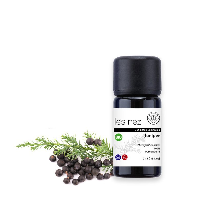 【Les nez 香鼻子】天然單方杜松漿果純精油 10ML(天然芳療等級) - 香氛/精油/擴香 - 精油 黑色