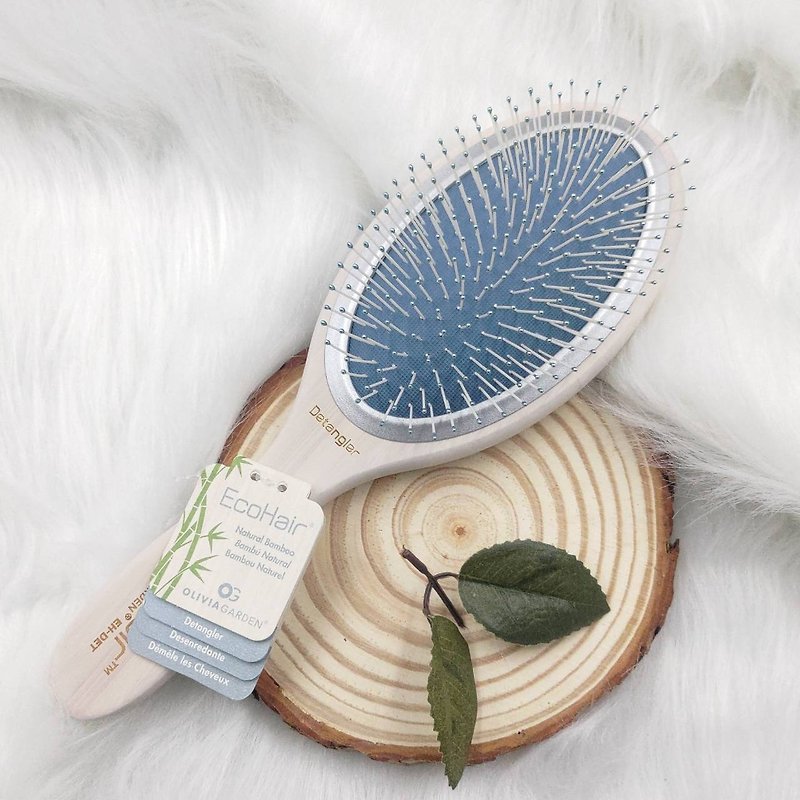 【Olivia Garden】EH Soothing Care Series-Brush your hair - อุปกรณ์แต่งหน้า/กระจก/หวี - ไม้ไผ่ 