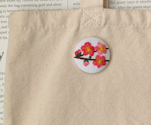 韓国手刺繍ポシェット梅の花柄 S70coto cotte 刺繍巾着ポシェット 722-460045(ベビー