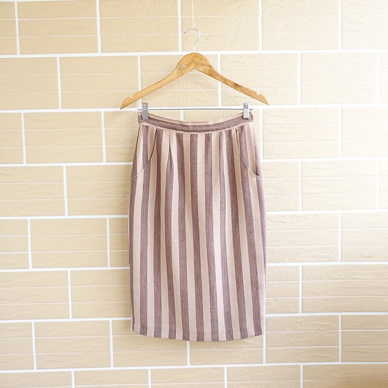 │Slowly │ Straight line - ancient skirt │ vintage. Retro - Skirts - Other Materials Multicolor