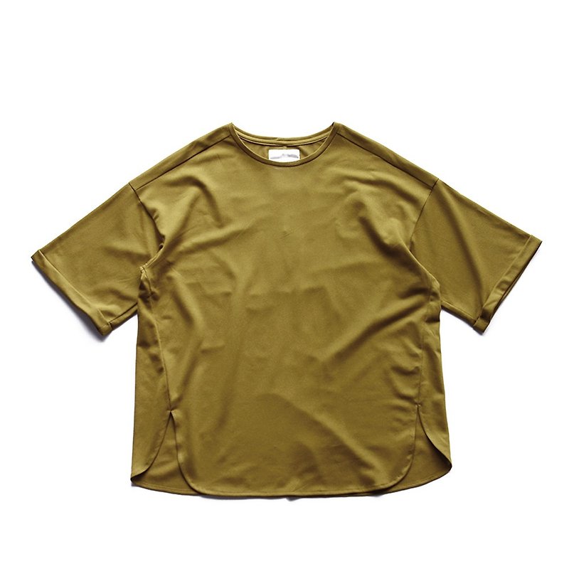 Japanese paper fiber sleeve t-shirt - เสื้อยืดผู้ชาย - กระดาษ ขาว