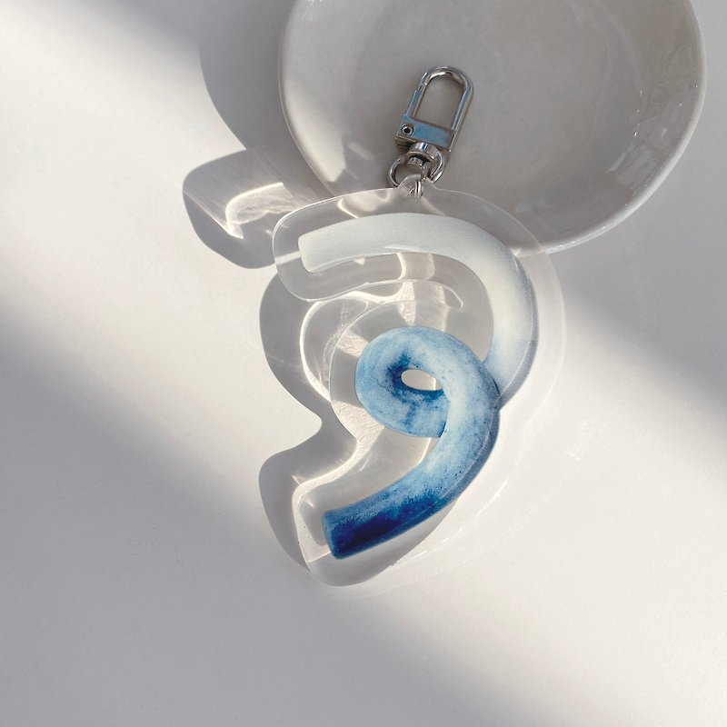 Wednesday key ring - Keychains - Acrylic Blue