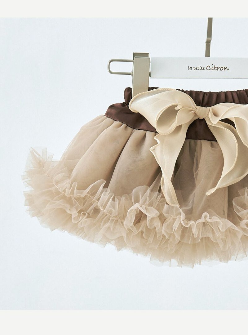 Kila Kila Handmade TUTU - กระโปรง - เส้นใยสังเคราะห์ สีนำ้ตาล