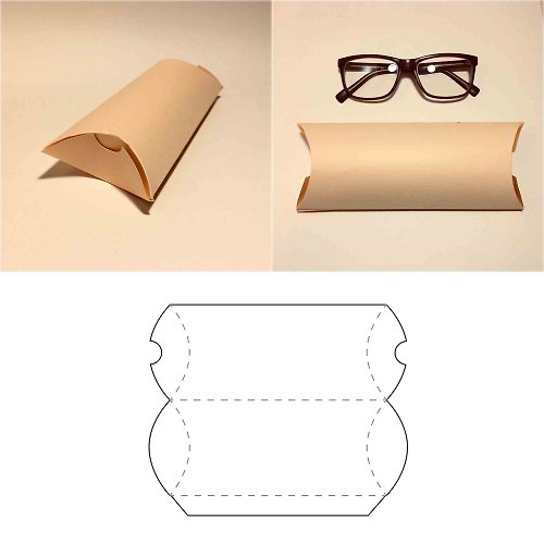 JustGreatPrintables Glasses case template, glasses holder, glasses box, glasses gift box, SVG, PDF,