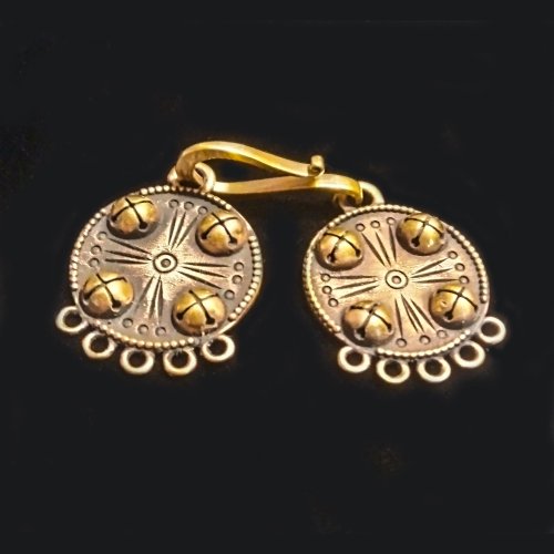 Gogodzy Handmade Multi Strand brass clasp for jewelry making,ukrainian brass Hook lock