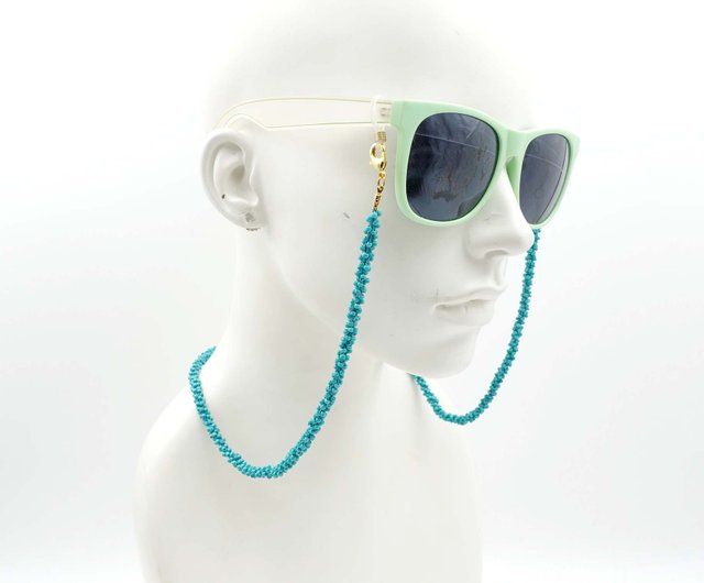 ♪❤️ カメオ　ガラスビーズ　マスクチェーン　メガネチェー c2c8214592d83bb41b9ed92d50162a