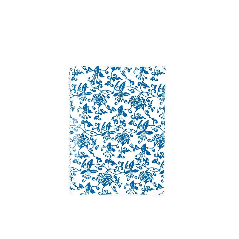 【Hi friends SiPALS blue and white notebook (silicone cover) | Forbidden City authorized - สมุดบันทึก/สมุดปฏิทิน - ซิลิคอน สีน้ำเงิน