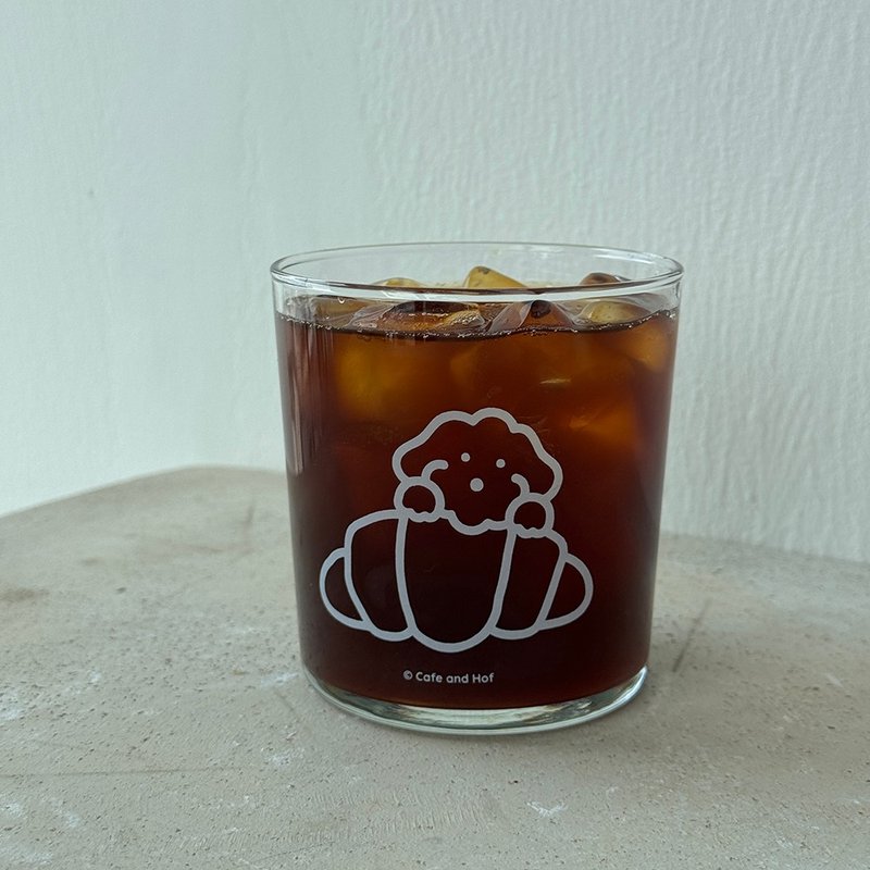 Mori glass cup (360ml) - 玻璃杯 - 玻璃 白色