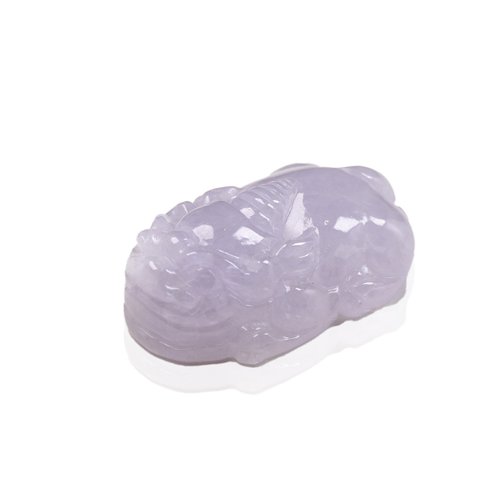 瓔珞珠寶盒 E.L.Jewelry Box 【招財神獸】冰種紫羅蘭翡翠貔貅 | 天然緬甸玉A貨翡翠 | 送禮