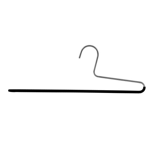 MAWA輕奢衣家 【德國MAWA】時尚單排止滑無痕褲架33cm(黑色/20入)