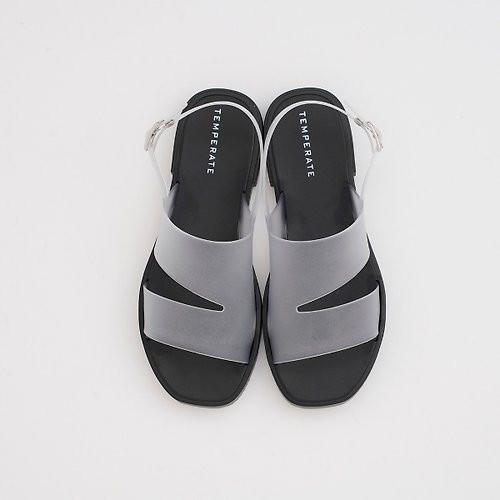 temperate hols (clear) pvc sandals サンダル