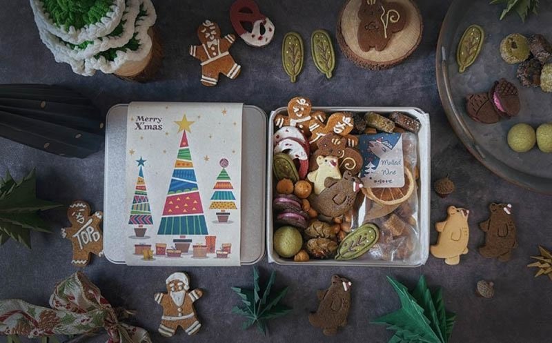 【常溫出貨－聖誕節推薦】微醺聖誕餅乾禮盒【贈聖誕小卡】 - 蛋糕/甜點 - 新鮮食材 