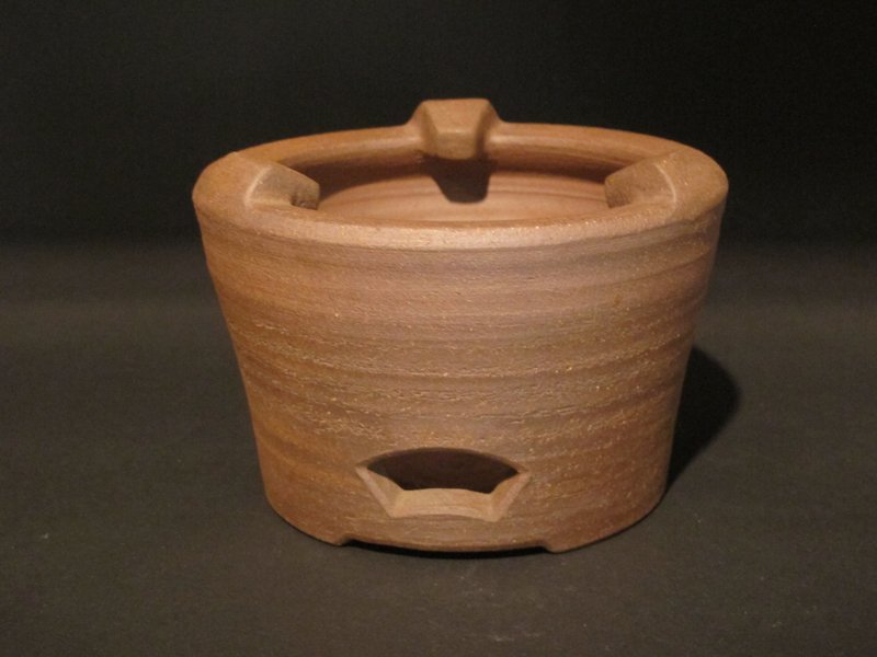 酒精爐座 - 茶壺/茶杯/茶具 - 陶 橘色