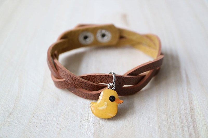 Mini ducklings - Bracelets - Wood Yellow