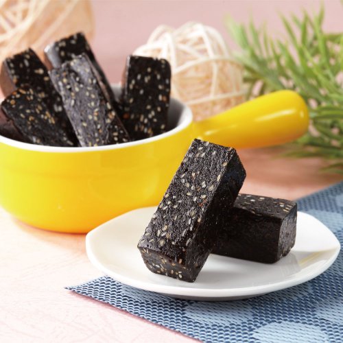 瘋堅果ing 免運【瘋堅果ing】低糖高纖芝麻糕(500g/袋)x4包-大包裝