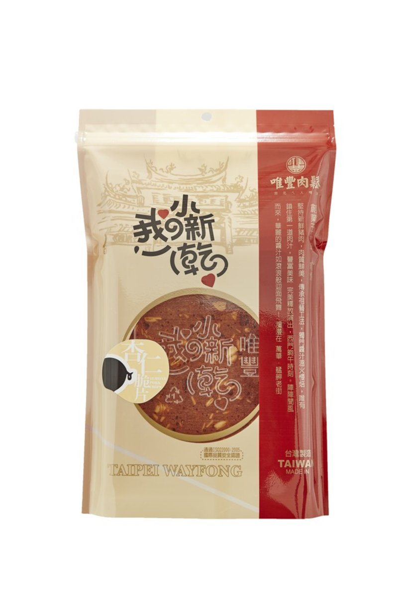 【唯豐肉鬆】杏仁脆片 - 肉乾/肉鬆 - 新鮮食材 卡其色