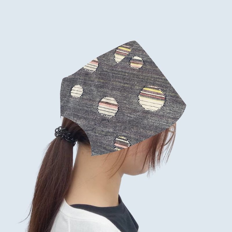 手作漁夫帽-日本私房布系列-原點拼貼 - 帽子 - 棉．麻 
