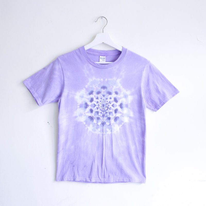 Purple Mandala | Tie dye/T-shirt/Garment/Custom size/Men/Women