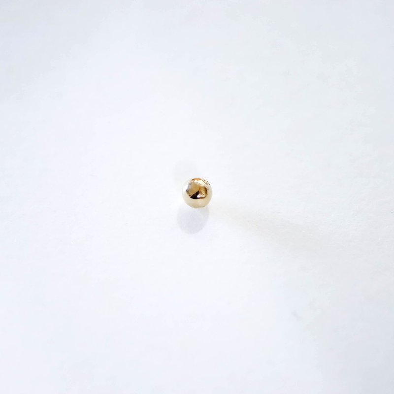 轉珠 14K 【單賣鎖珠】鎖珠專用珠 - 耳環/耳夾/耳骨夾 - 貴金屬 