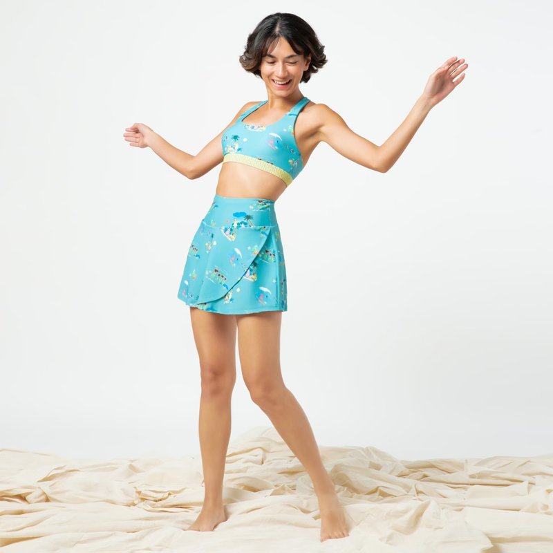 HAWAII SKIRTED SHORTS - 女泳衣/比基尼 - 其他材質 