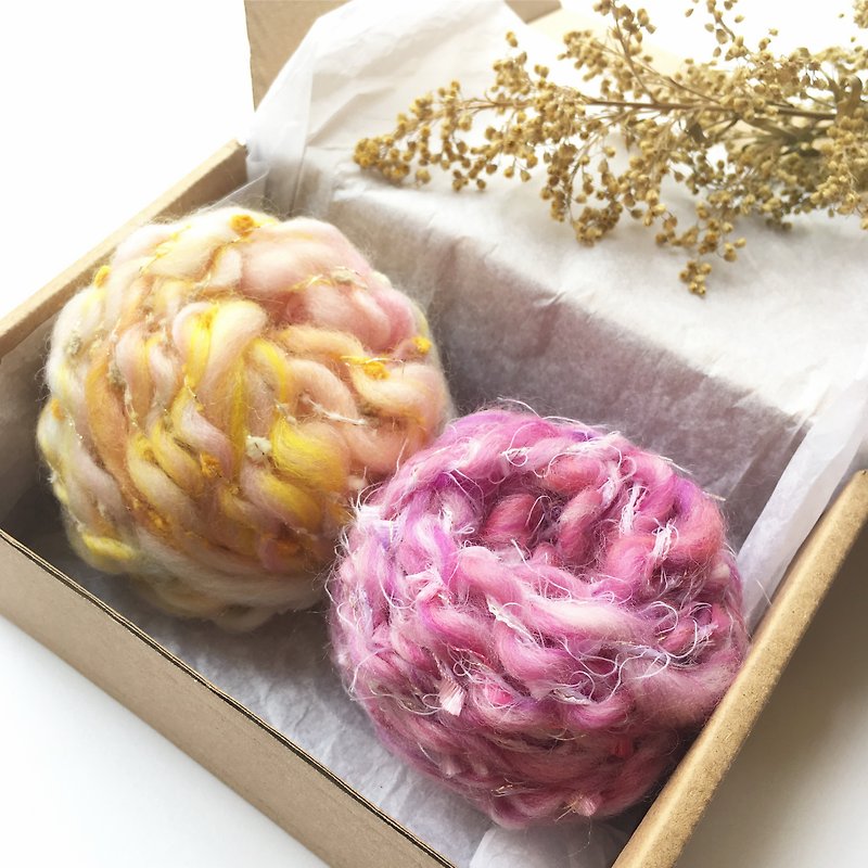 DIY hand-colored ball color ball bag / hand-spinning / hand-made wire / yarn / DIY materials / material package / hand-made material package