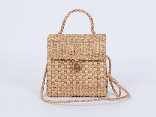 Straw Bag Crossbody Purse with Faux Leather Strap, Tassel, Handmade Woven  Bag - Shop ReleafStore Handbags & Totes - Pinkoi