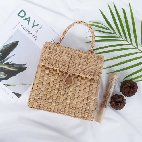 Straw Bag Crossbody Purse with Faux Leather Strap, Tassel, Handmade Woven  Bag - Shop ReleafStore Handbags & Totes - Pinkoi