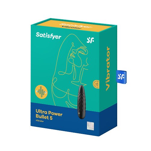 Satisfyer 德國Satisfyer Ultra Power Bullet 5 超強子彈按摩棒 (黑)