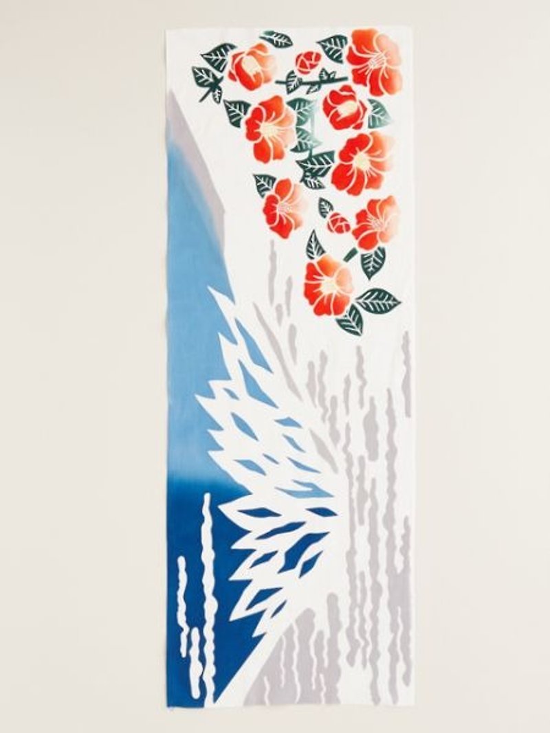 Pre-order Mid-Fuji Fujiyama towel/hanging cloth 7JRP7302 - Other - Cotton & Hemp Multicolor