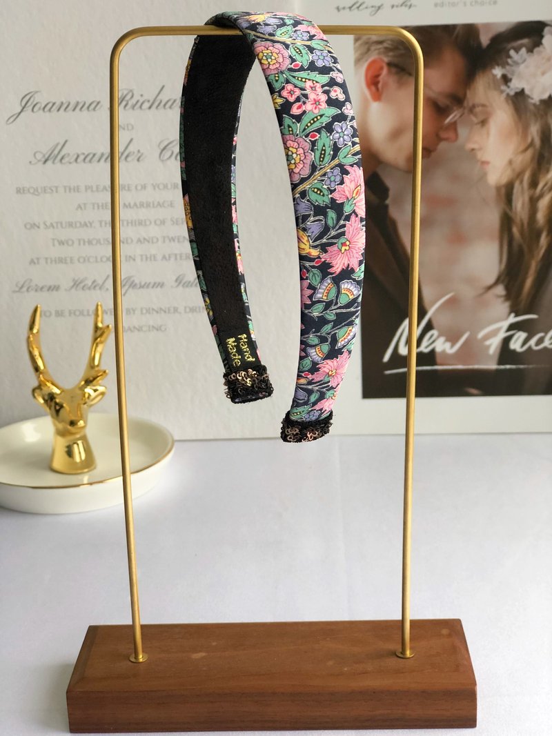 原創花色簡單髮箍 - 髮箍/髮帶 - 其他材質 多色