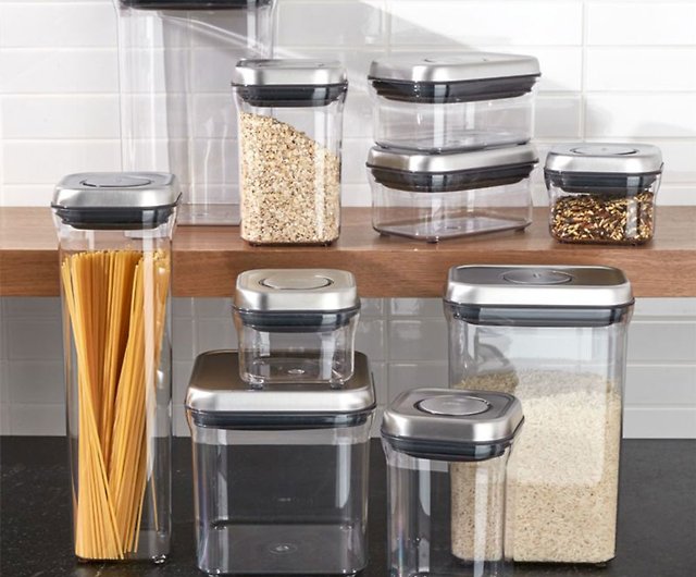 Stainless Steel POP Container Set