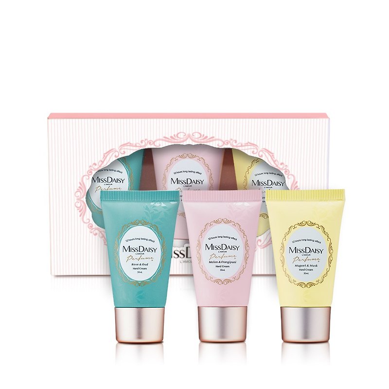 【Christmas Gift Box】Extremely Soft Fragrance Hand Cream 3pcs Set (30mLx3)