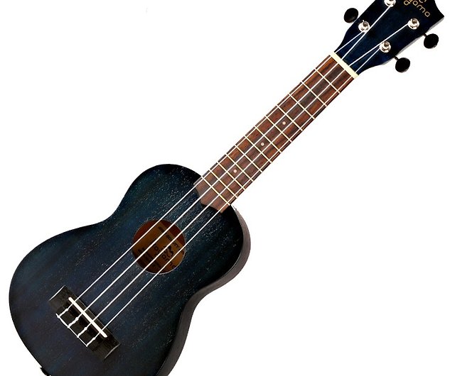 KYM-S55BL21インチウクレレマホガニートランスペアレントネイビーブルーマホガニーソプラノウクレレ - ショップ koyama-ukuleles  ギター・楽器 - Pinkoi