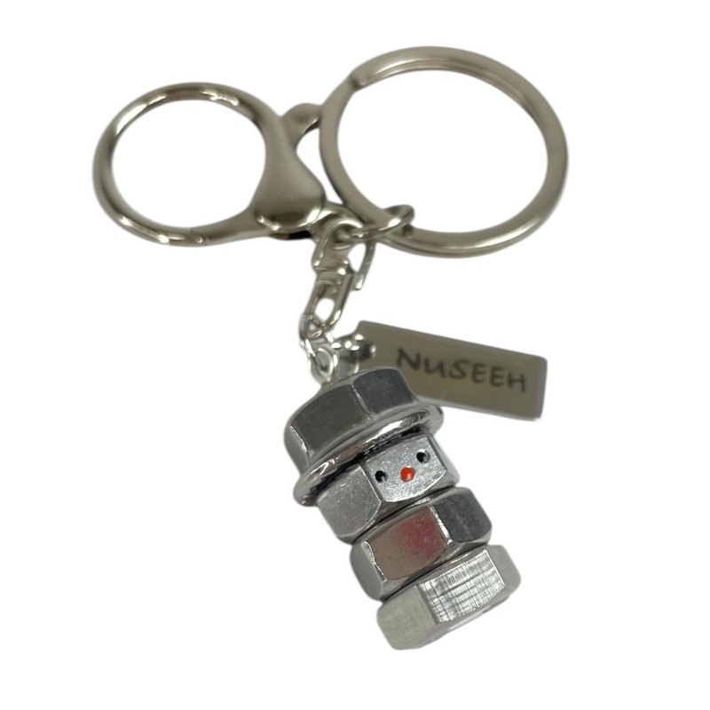 Snowboltman Keychain - 吊飾 - 其他金屬 