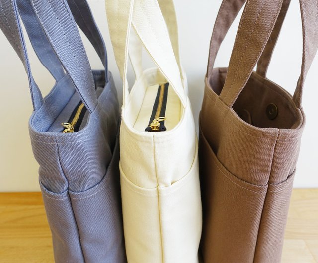 Small Plain Tote Bag 4 Colors - Shop ZUGO Handbags & Totes