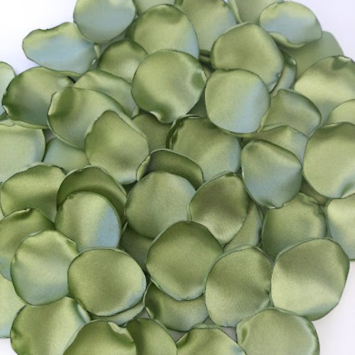 Decoration Party Store Sage green flower petals Greenery bridal shower Forest wedding green petals
